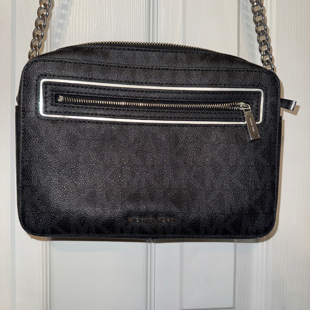 Black Michael Kors Cross Body Bag